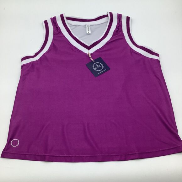 The Bubble Womens Claire‎ Tank Top Purple Size Medium NWT - Picture 1 of 9
